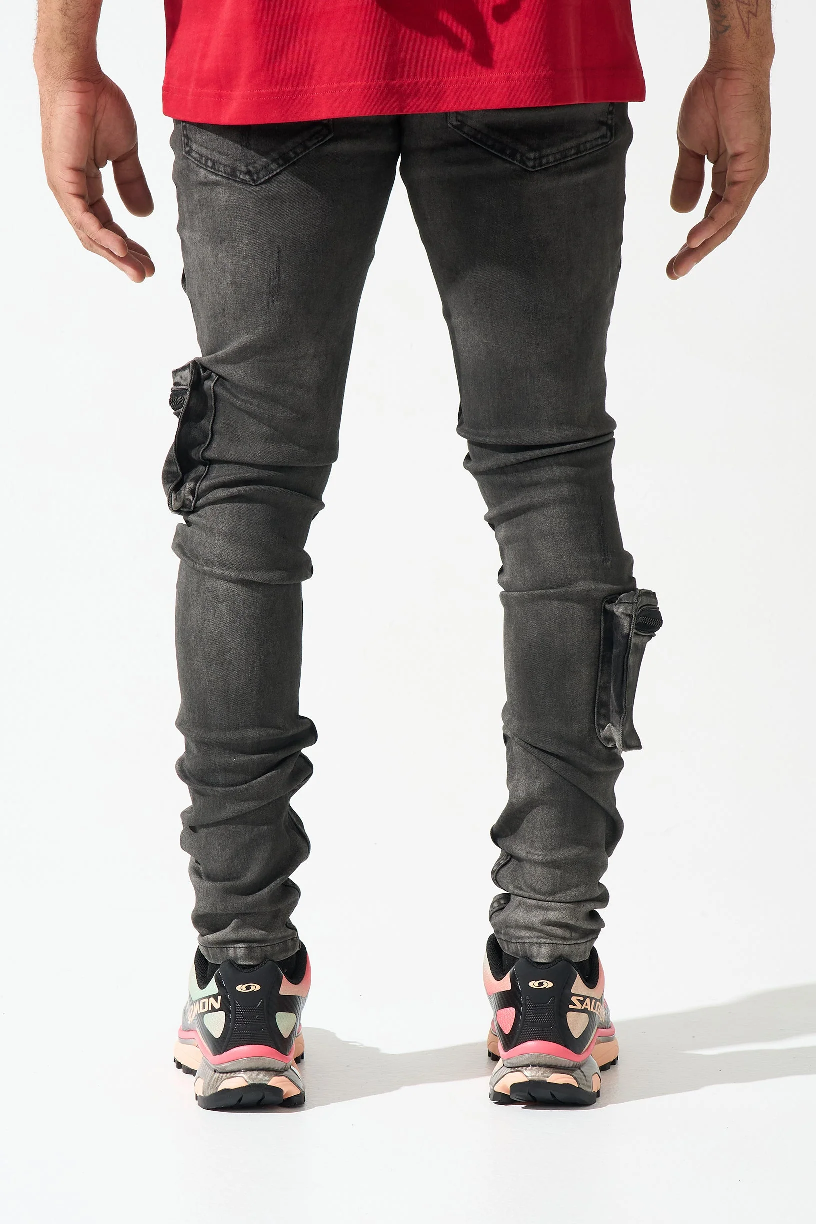 "CURRENT" Cargo Jeans - Image 8