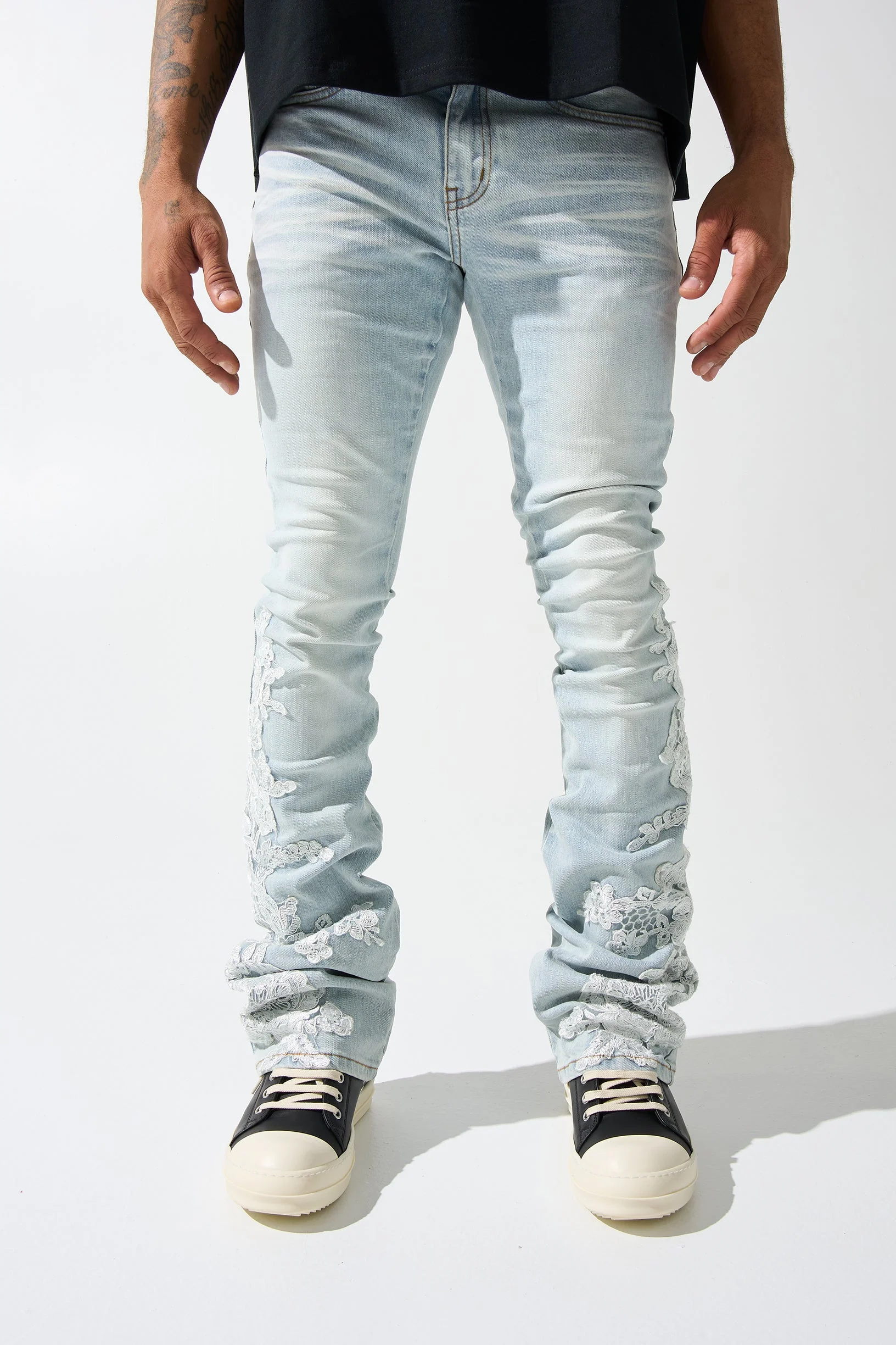 "GARDEN" Stacked Jeans - Image 10