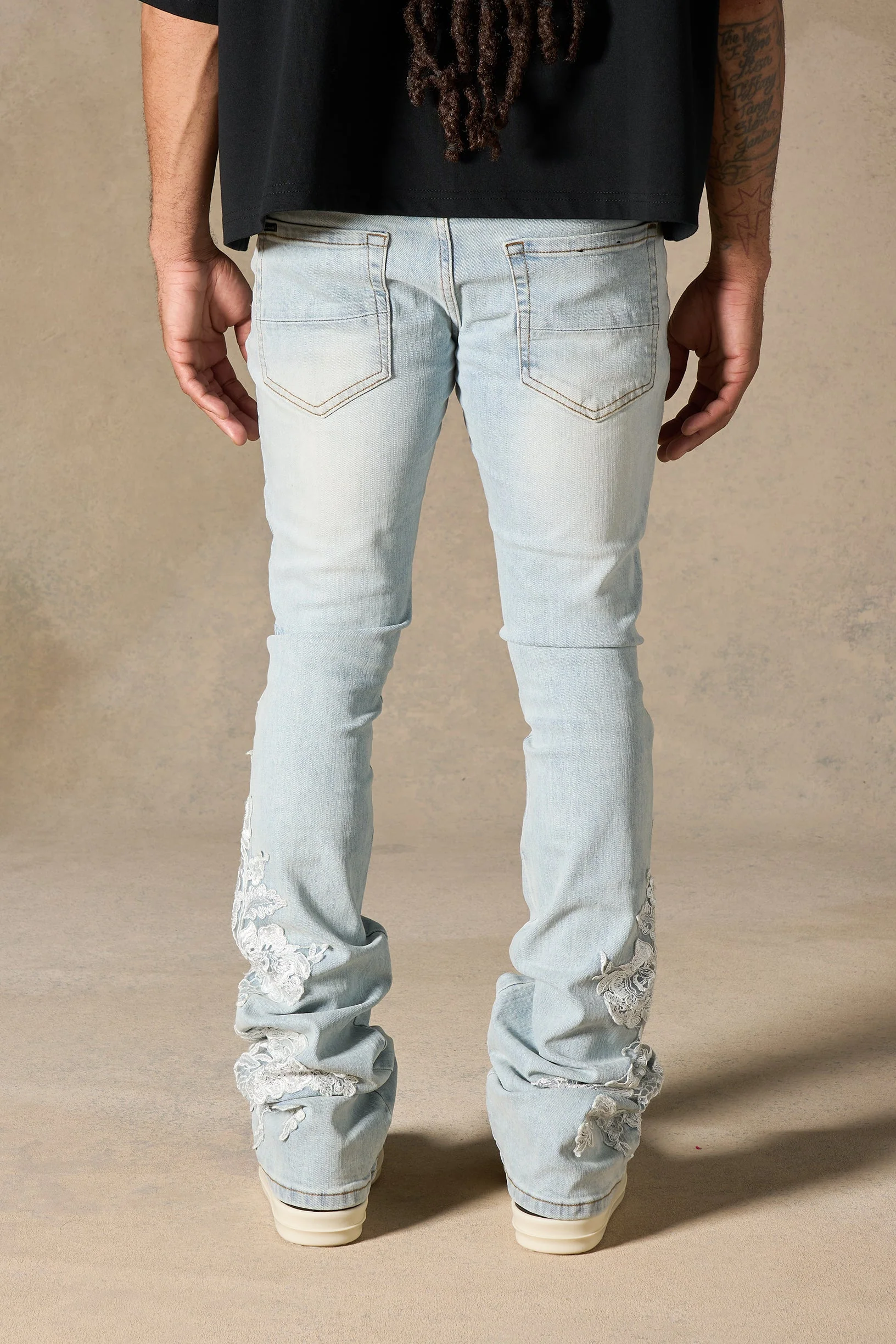 "GARDEN" Stacked Jeans - Image 8