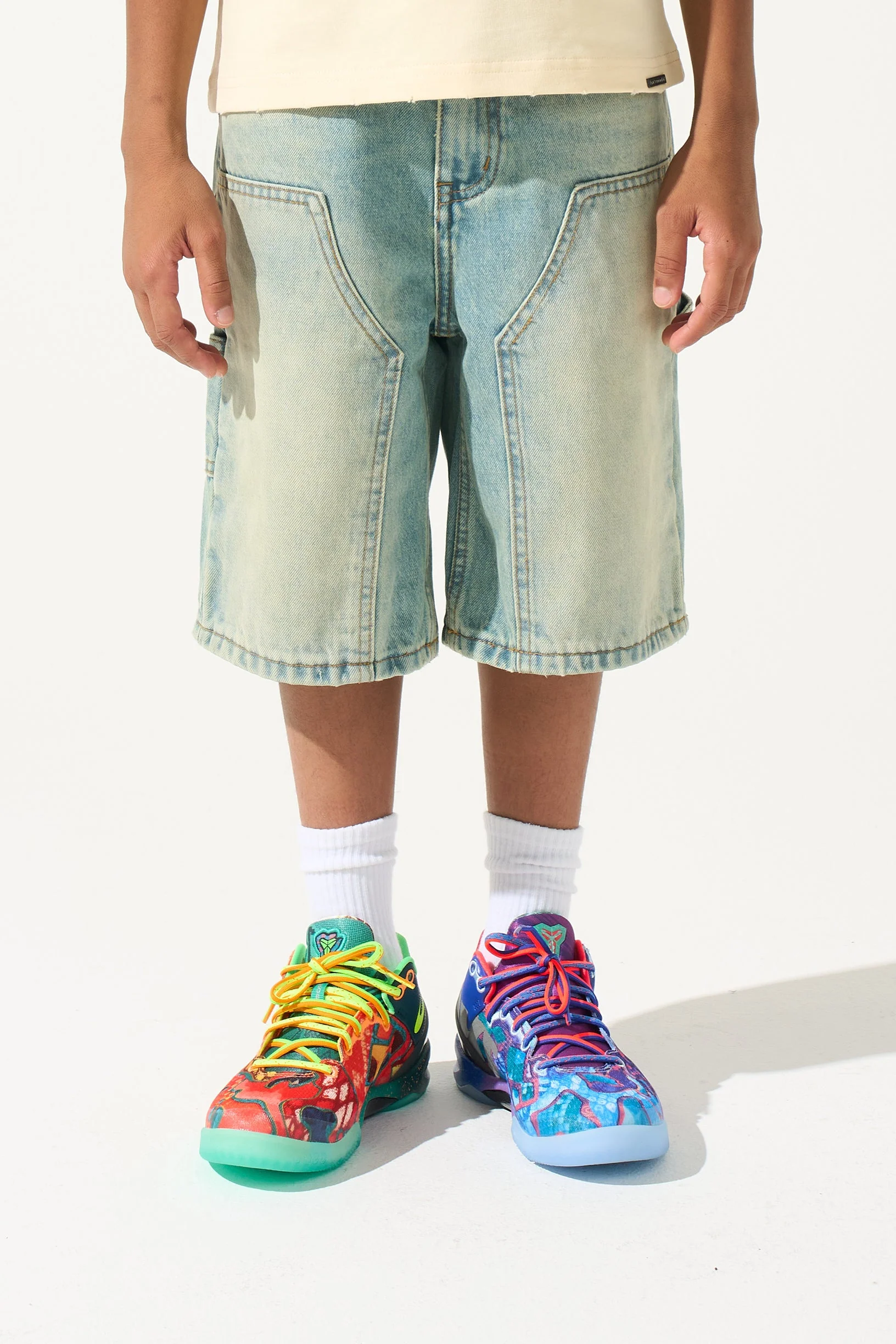 KIDS CITRUS Denim Shorts - Image 9