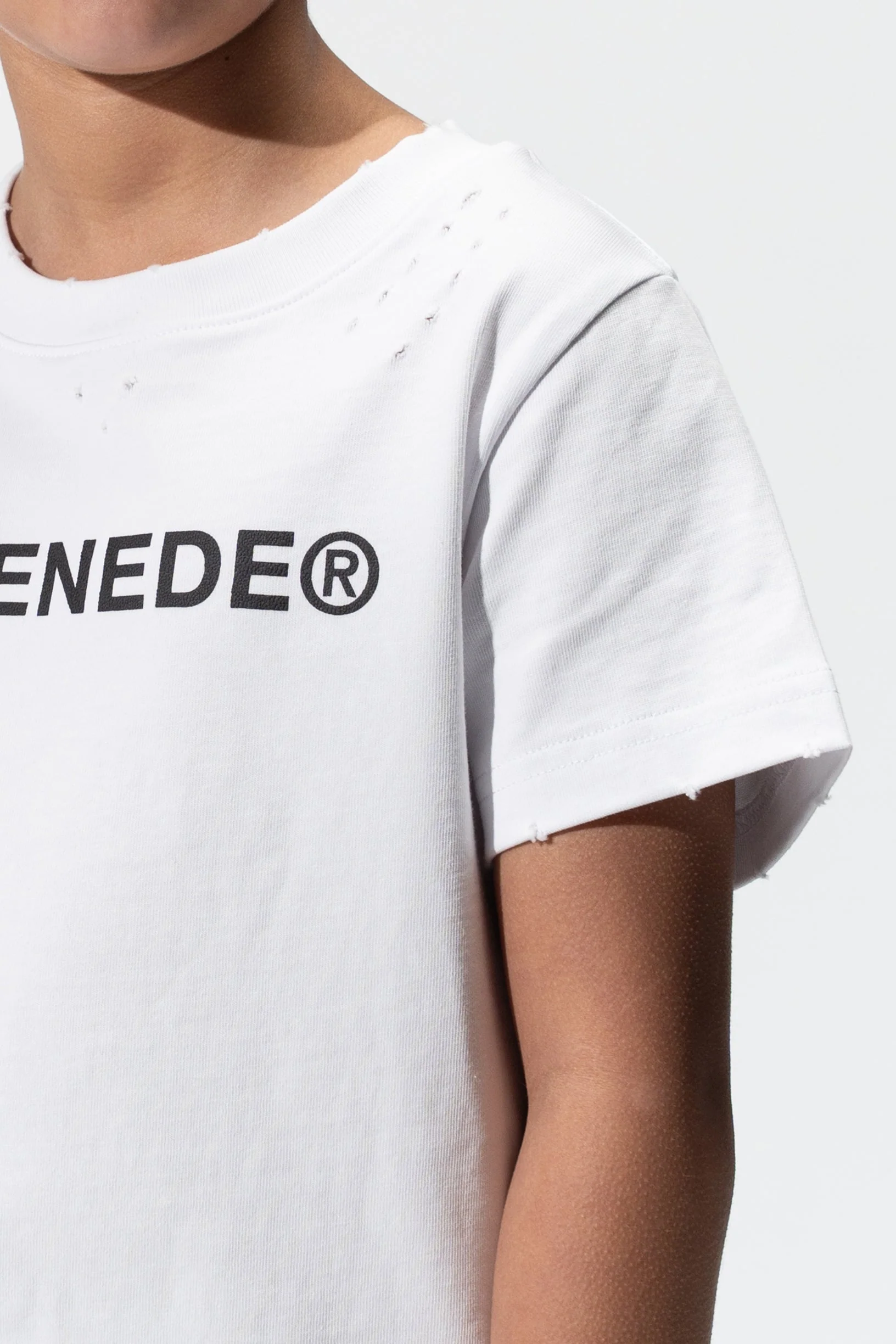 "KIDS CLASSIC" White T-Shirt - Image 5