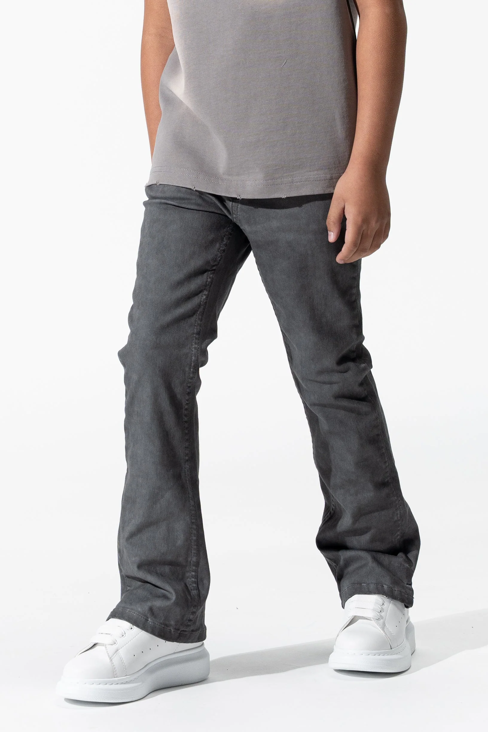 "KIDS LEAD" Stacked Jeans - Image 4