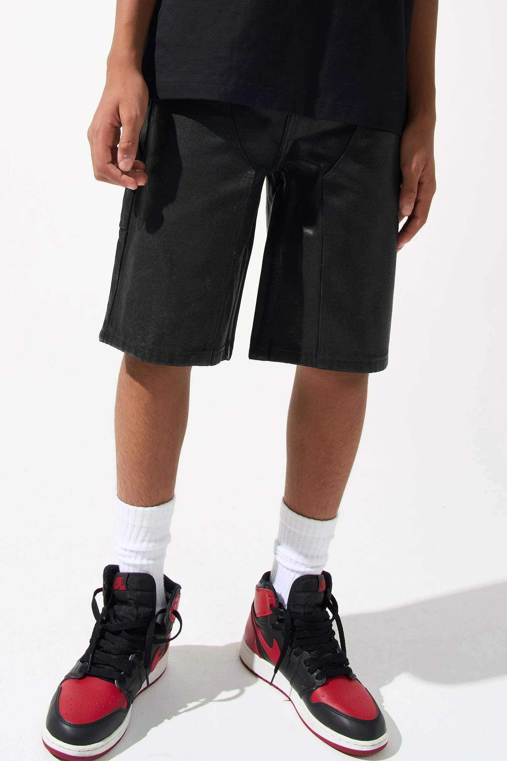 KIDS ONYX Denim Shorts - Image 4