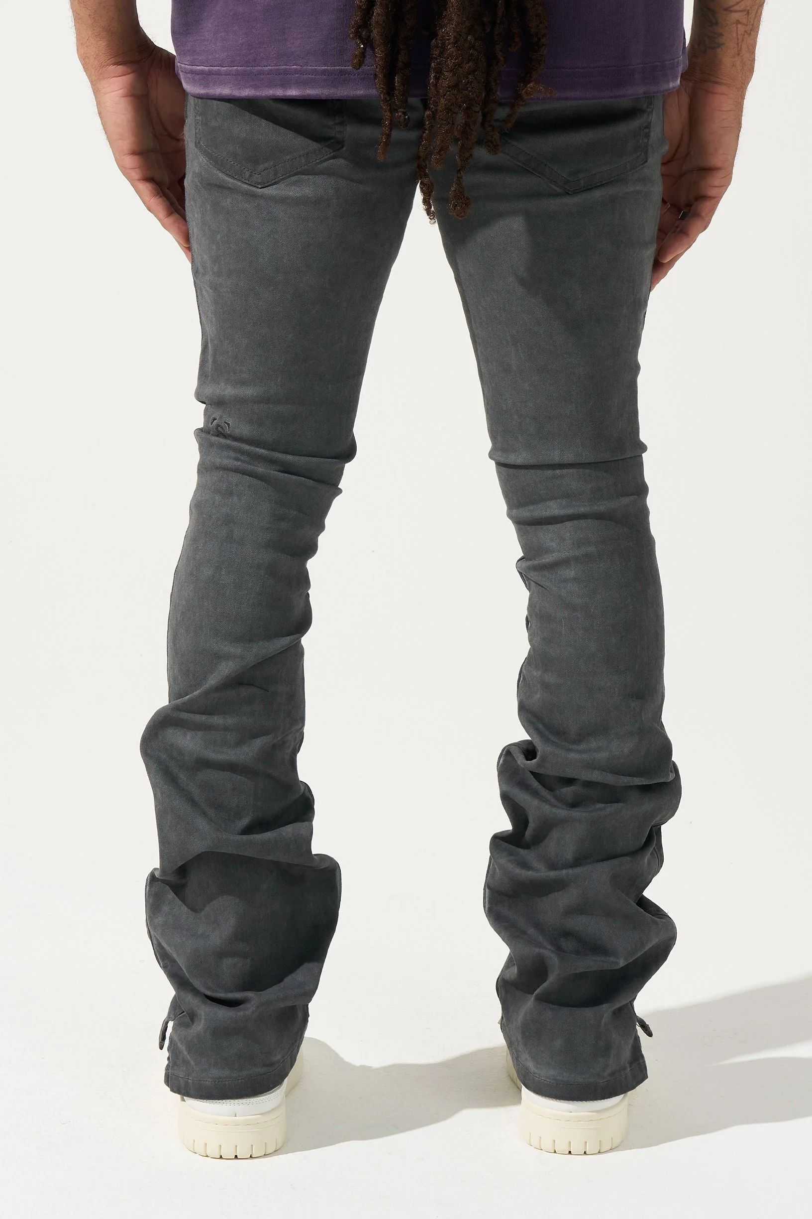 "LEAD" Stacked Jeans - Image 4