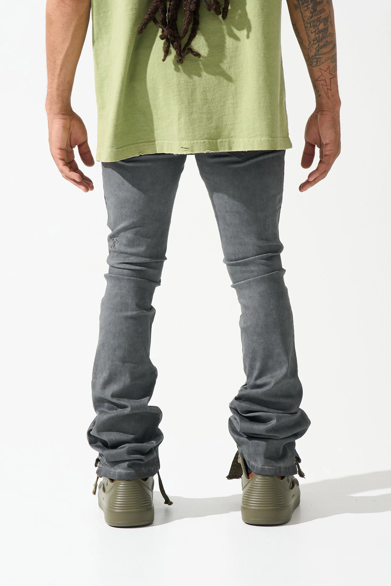 "LEAD" Stacked Jeans - Image 9